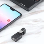 USB-C / Type-C Male to USB 2.0 Female U-shaped Elbow OTG Adapter - Image 5