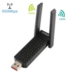 EDUP EP-AC1625 600Mbps 2.4G / 5.8GHz Dual Band Wireless 11AC USB 2.0 Adapter Network Card with 2 Antennas for Laptop / PC
