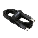 PD 100W 7.4 x 0.6mm Male to USB-C / Type-C Male Nylon Weave Power Charge Cable for Dell, Cable Length: 1.7m - Image 4