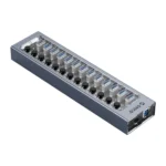 ORICO AT2U3-13AB-GY-BP 13 Ports USB 3.0 HUB with Individual Switches & Blue LED Indicator, US Plug - Image 2
