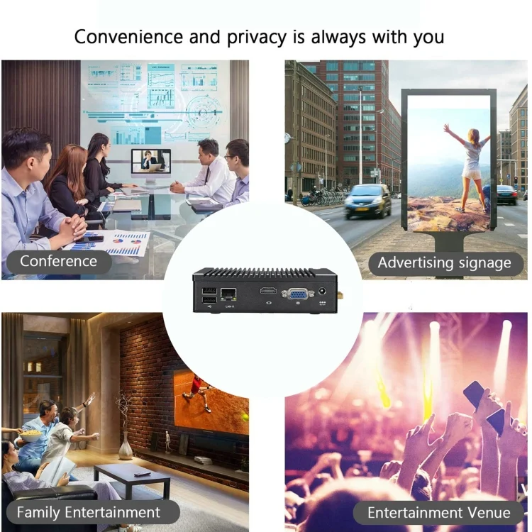 PC9089_6.webp K620D Windows (Not Include XP) & Linux Mini PC, Intel Celeron N2840 Dual Core 4 Threads, up to 2.0GHz, 4GB RAM + 64GB SSD - Image 7