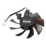 T129215SU 4 Pin Two Ball-Bearing Replace Cooling Fan for MSI Gigabyte GTX 1060 RX 480 460 570 580 R9 290X RX 550 Card Cooler Fan, Diameter: 85mm - Image 3