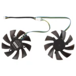 GFY09010E12SPA 4 Pin Graphics Card Cooling Fan for Zotac GTX 1070 Mini GTX 1060 6GB GTX1060, Diameter: 85mm, Pairs - Image 2