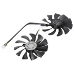 HA9010H12F-Z 4 Pin Graphics Card Cooling Fan for MSI GeForce GTX 1050 Hurricane GTX 1060 Hurricane 6G GDDR, Diameter: 85mm, Pairs - Image 3