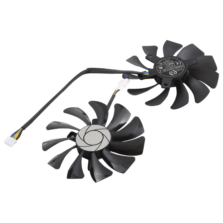 PC9110_2.webp HA9010H12F-Z 4 Pin Graphics Card Cooling Fan for MSI GeForce GTX 1050 Hurricane GTX 1060 Hurricane 6G GDDR, Diameter: 85mm, Pairs - Image 3