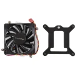 CoolAge 1155-1U DC 12V 2000PRM 30.5cfm Aluminum Heatsink Hydraulic Bearing Cooling Fan CPU Cooling Fan for Intel 1150 1156 1151 - Image 5