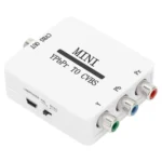 Mini YPBPR to CVBS Video Converter Component AV Adapter for TV / Projector / Monitor