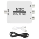 Mini YPBPR to CVBS Video Converter Component AV Adapter for TV / Projector / Monitor - Image 3