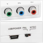 Mini YPBPR to CVBS Video Converter Component AV Adapter for TV / Projector / Monitor - Image 4