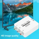 Mini YPBPR to CVBS Video Converter Component AV Adapter for TV / Projector / Monitor - Image 7