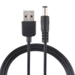3A USB to 5.5 x 2.1mm DC Power Plug Cable, Length: 1m - Image 2