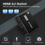 NK-W80 8K UHD HDMI 2X1 One-way Switch - Image 2