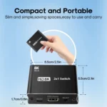 NK-W80 8K UHD HDMI 2X1 One-way Switch - Image 3