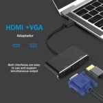 2 in 1 USB 3.0 to HDMI + VGA Adapter - Image 11