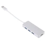 4 in 1 USB 3.0 to 3 x USB 3.0 + HDMI Adapter - Image 2