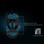 Logitech G402 USB Interface 8-keys 4000DPI Five-speed Adjustable High-speed Tracking Wired Optical Gaming Mouse, Length: 2m - Image 10