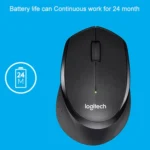 Logitech M330 Wireless Optical Mute Mouse with Micro USB Receiver - Image 8