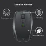 Logitech MX Anywhere 2S 4000DPI Bluetooth + Unifying Dual-mode Rechargeable Symmetrical Design Wireless Optical Gaming Mouse - Image 7