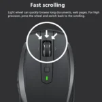 Logitech MX Anywhere 2S 4000DPI Bluetooth + Unifying Dual-mode Rechargeable Symmetrical Design Wireless Optical Gaming Mouse - Image 9