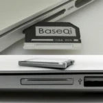 BASEQI Hidden Aluminum Alloy High Speed SD Card Case for Dell XPS 15.6 inch (9560 / 9570) Laptop - Image 9