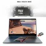 BASEQI Hidden Aluminum Alloy SD Card Case for Xiaomi Pro 15.6 inch MX150 Laptop - Image 8