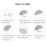 BASEQI Hidden Aluminum Alloy SD Card Case for Macbook Pro (Mid-2012) (not Retina) Laptops - Image 9