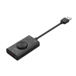 ORICO SC2 Multi-function USB External Driver-free Sound Card with 2 x Headset Ports & 1 x Microphone Port & Volume Adjustment - Image 3