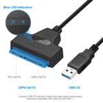 Professional SATA to USB 3.0 Cable Adapter 2.5 inch SSD Hard Drive Expanding Connector - Image 5