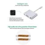 USB 2.0 + Audio Port + VGA + HDMI to USB-C / Type-C HUB Adapter - Image 6