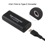 DC 4.0 x 1.7mm Power Jack Female to USB-C / Type-C Female Power Connector Adapter with 15cm USB-C / Type C Cable - Image 5