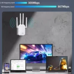 SM-010 Four-antenna 300M Repeater WiFi Wireless Router - Image 4
