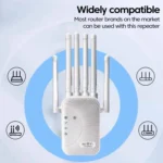 SM-011 Six-antenna 1200M Repeater WiFi Wireless Router - Image 6