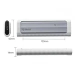 ORICO AXM2-G2-V1-GY-BP M.2 NVMe SSD Enclosure with Silicone Protective Case & Type-C+USB Cable - Image 2