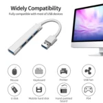 A809 USB 3.0 x 1 + USB 2.0 x 3 to USB 3.0 Multi-function Splitter HUB Adapter - Image 4