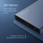 ORICO DD25 C3 2.5 inch Type-C to Type-C and USB Mechanical SSD Enclosure, Supported Capacity: 6TB - Image 3