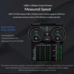 ORICO DD25 C3 2.5 inch Type-C to Type-C and USB Mechanical SSD Enclosure, Supported Capacity: 6TB - Image 6