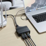 Male RJ45 3 in 1 100M Network Splitter Cable Ethernet Network Coupler - Image 10