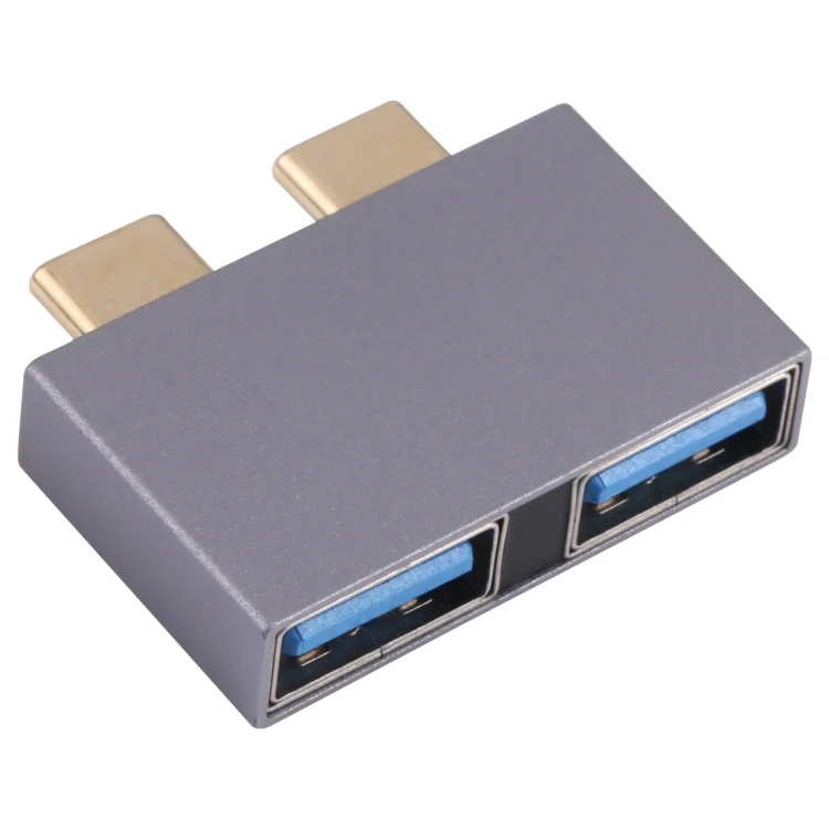 PC9833_2.webp 2 x USB Female to 2 x USB-C / Type-C Male Adapter - Image 3
