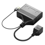 Female RJ45 4 in 1 Gigabit Network Splitter Cable Ethernet Network Coupler - Image 2