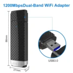 EDUP EP-AC1617 1200Mbps High Speed USB 3.0 WiFi Adapter Receiver Ethernet Adapter - Image 4
