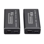 RJ45 to HDMI HD Transmitter 60m Single Network Extender HDMI Signal Amplifier Extender, US Plug - Image 2