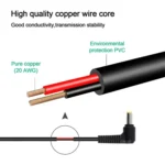 PD65W USB-C / Type-C Elbow to 5.5 x 2.5mm Laptop Power Charging Cable 1.5m - Image 5