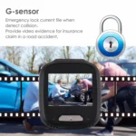 Mini Car DVR Camera Recorder 2.0 inch LCD Screen HD 1080P 170 Degrees Wide Angle Viewing, Support Motion Detection / Infrared Night Vision / TF Card / Mic - Image 10