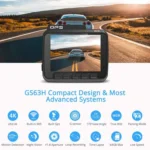 GS63H Car DVR Camera 2.4 inch LCD Screen HD 2880 x 2160P 150 Degree Wide Angle Viewing, Support Motion Detection / TF Card / G-Sensor / GPS / WiFi / HDMI - Image 8