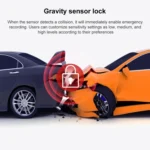 Anytek T300 Ultra HD 1080P 10.88 inch IPS Touch Screen Car DVR Driving Recorder - Image 4