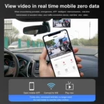 X11 1080P HD Night Vision WiFi Car Driving Recorder Support Mobile APP - Image 6