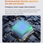 U06 2K Ultra HD Night Vision WiFi Car Driving Recorder Support Mobile APP - Image 11