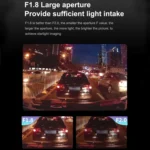 U06 2K Ultra HD Night Vision WiFi Car Driving Recorder Support Mobile APP - Image 8