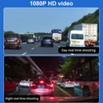 X12 1080P HD Panoramic Triple Recording WiFi Car Driving Recorder Support Mobile APP - Image 7