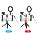 4 in 1 Vlogging Selfie Light Smartphone Video Rig Kits - Image 14